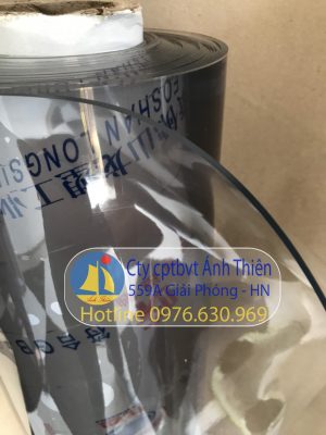 Nhựa PVC trong suốt dày 2mm, khổ rộng 1200mm