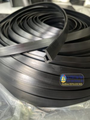 Gioăng cao su chữ U dày 3mm, cao 20mm, rộng 10mm, rãnh rộng 6mm, nhận đùn đúc gioăng cao su theo yêu cầu