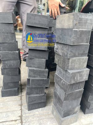 Caosu giảm chấn vuông 100×100 x dày 50mm