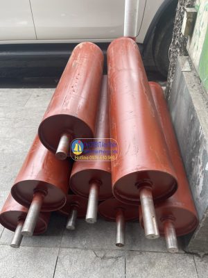 Rullo Đường kính D219 x dài 1060mm, trục 40mm – Gia công theo yêu cầu